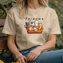 Camiseta Gatinhos No Sofá Friends  - 100% Algodão
