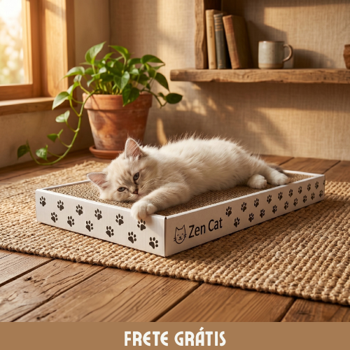 Arranhador ZenCats Para Gatos – Conforto e Diversão para o Seu Gato!