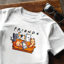 Camiseta Gatinhos No Sofá Friends  - 100% Algodão