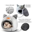 Casinha Cama Toca Tenda Gato Cães Cachorro Iglu Impermeável Lavável Pet Luxo Premium Pet Shop