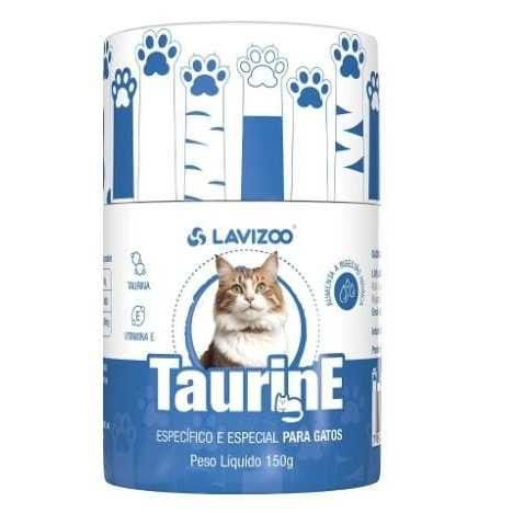 SUPLEMENTO PARA GATO AMINOÁCIDO , TAURINA ( TAURIN E 150 G LAVIZOO )