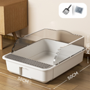 Caixa de areia para gatos grandes banheiro sanitario resistente furba Sandbox