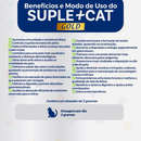 Suplemento Gato 250g Queda de Pelo Imunidade Forte Ômega 3 Probióticos e Vitaminas para Saúde Felina