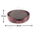 Cama Ninho Antiderrapante Impermeável para Gatos – 60x13 cm