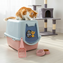 Caixa de Areia Fechada Antiodor para Gatos