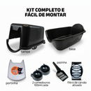 Caixa Areia Fechada Banheiro Toalete Sanitário Gato Antiodor Durapets