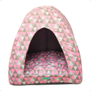 Cama Toca Iglu 2 em 1 para Gatos – Inverno e Verão