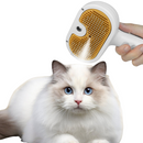 Escova Para Gato e Cachorro Pente Autolimpante Animais De Estimação Com -Botão De Liberação De Vapor