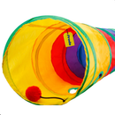 Túnel Toca Labirinto Sanfonado Gatos Cães Filhotes Brinquedo Interativo Resistente Colorido