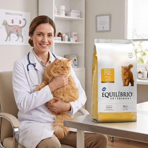 Ração Total Equilibrio Veterinary Renal Gatos Adultos